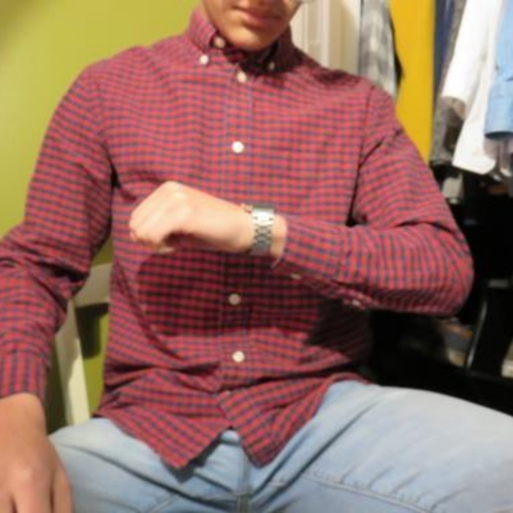 Checkered casual shirt
